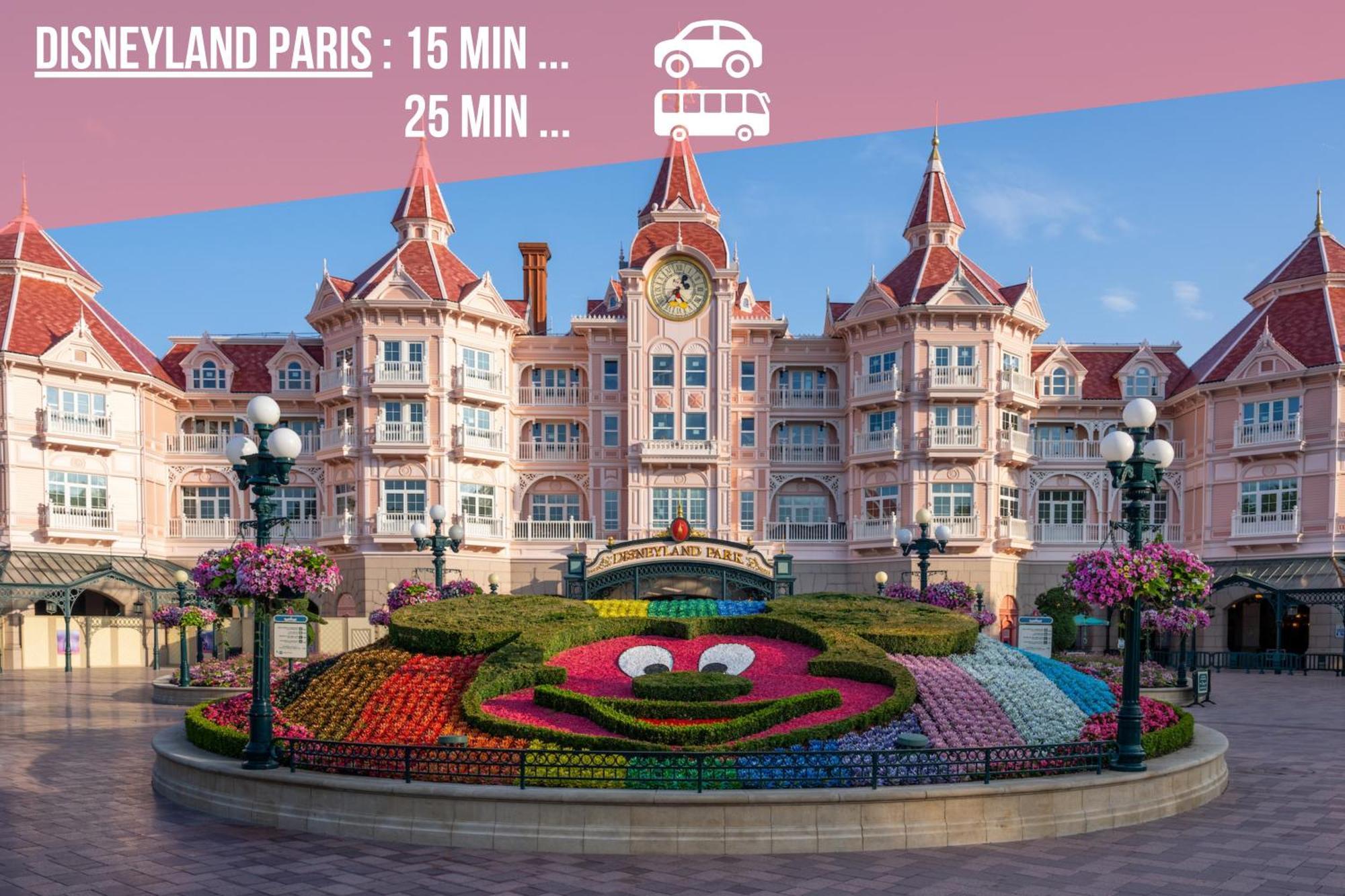 Paris Cocon - Disneyland, Parking, Hypercentre, Train Station Lagny-sur-Marne Exterior foto